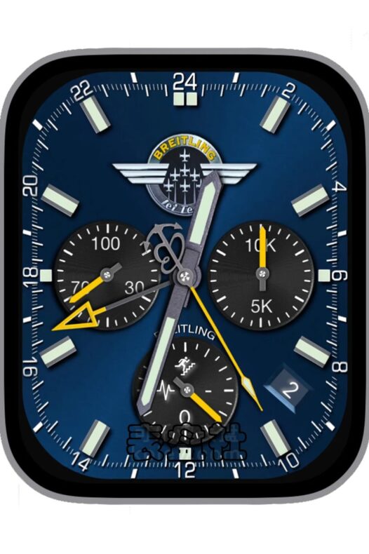 Breitling百年灵深蓝三盘式年历Ultra专用表盘