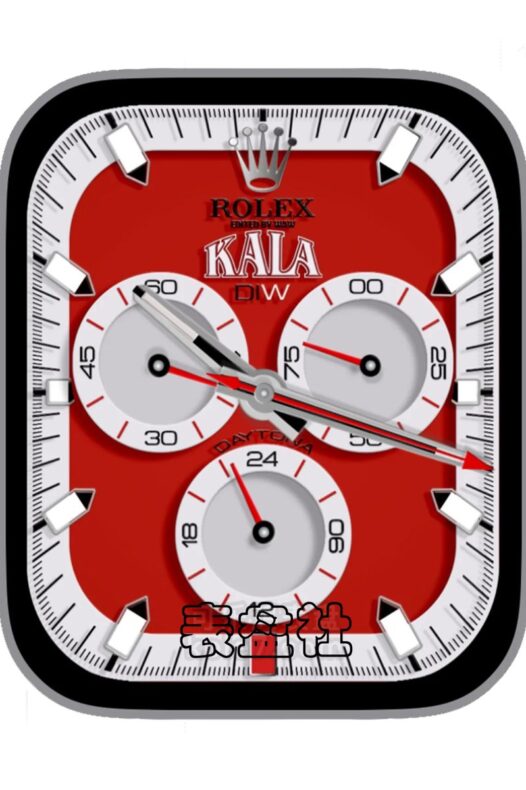 Rolex劳力士三盘式红底简约ultra专用表盘.clock&clock2 79399