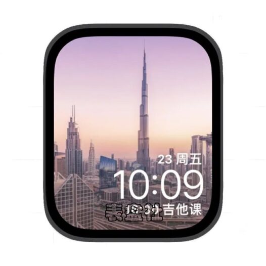 迪拜地标高楼苹果手表iwatch壁纸表盘