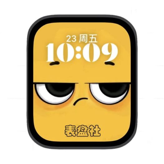 苹果手表iwatch壁纸人像表盘