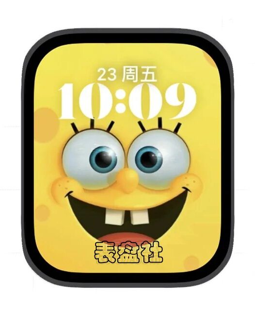 小黄人苹果手表iwatch壁纸人像表盘