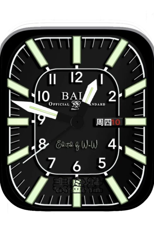 BALL波尔酷黑荧光绿Ultra专用表盘