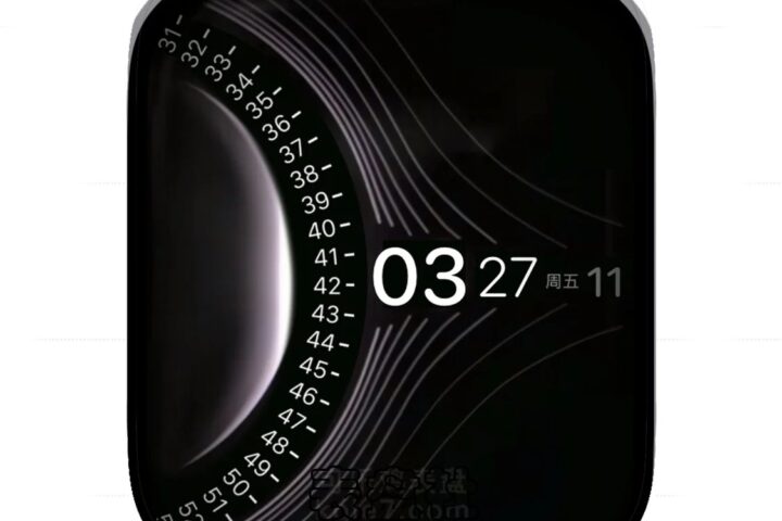 极简风格宇宙太阳星系星际简约表盘.clock&clock2 76188 – 表盘社