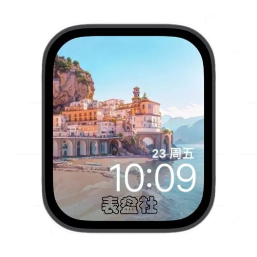 3D海景房苹果手表iwatch壁纸表盘