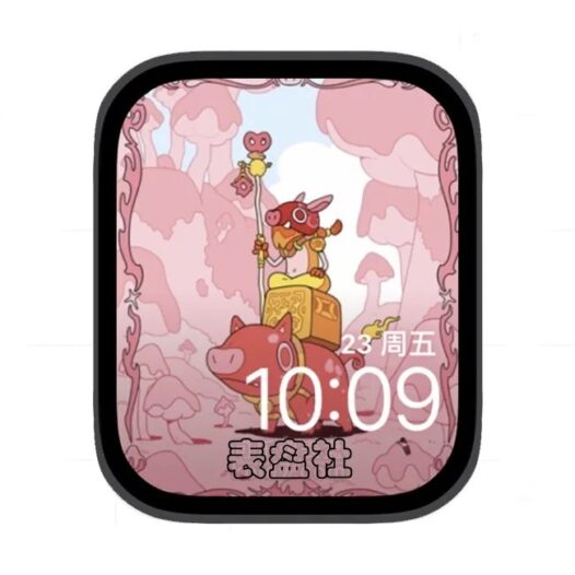 卡通精灵宝可梦苹果手表iwatch壁纸表盘