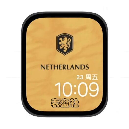 荷兰国标苹果手表iwatch壁纸表盘