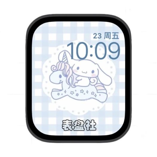 独角兽苹果手表iwatch壁纸表盘