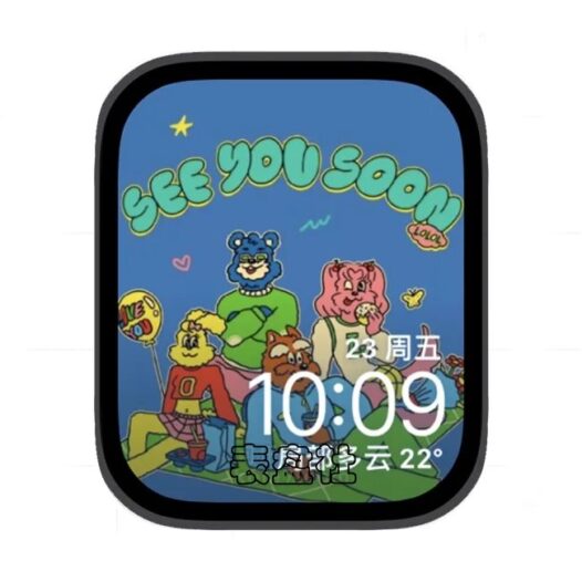 动漫卡通苹果手表iwatch壁纸表盘
