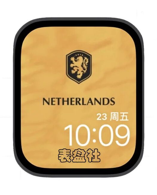 荷兰国标苹果手表iwatch壁纸表盘