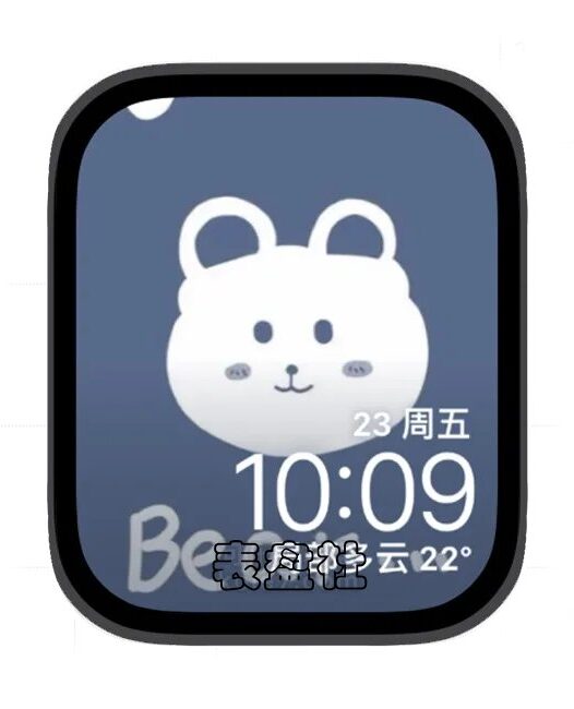 插画苹果手表iwatch壁纸表盘