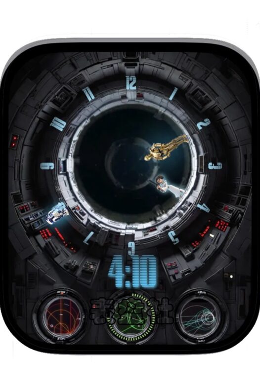 星际之门炫酷数字表盘