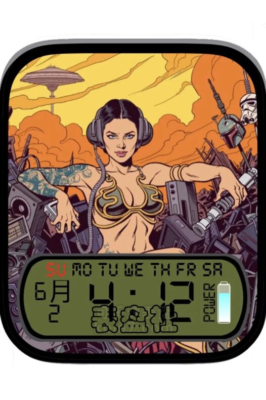 Princess Leia 星际大战之莉亚公主简约表盘