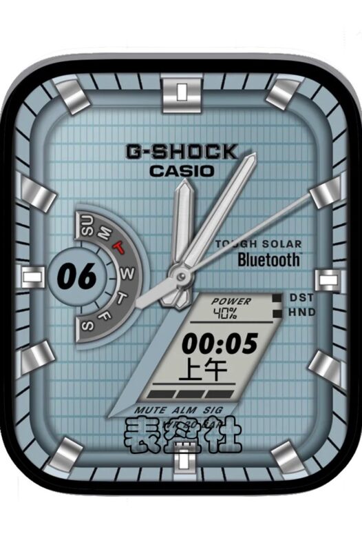 Casio卡西欧简约数字表盘