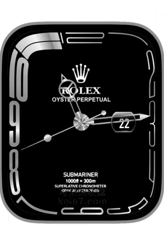 ROLEX劳力士酷黑色年历指针简约ultra专用表盘