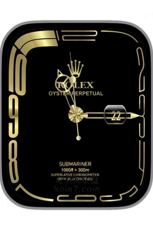 ROLEX劳力士黑绿色年历指针简约表盘