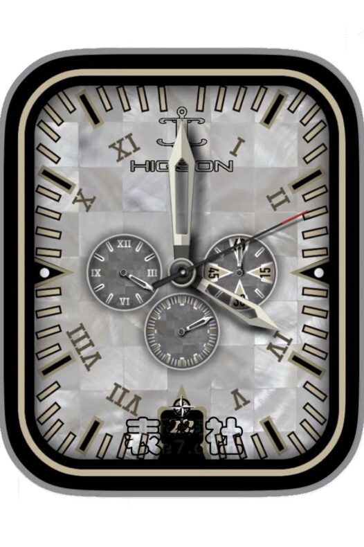 HGSON三盘式年历指针表盘