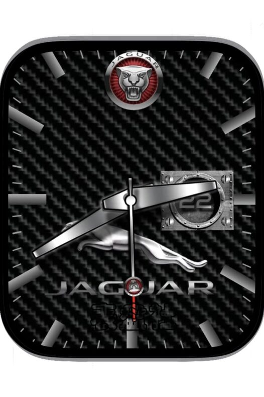 JAGUAR捷豹酷黑碳碳纤维简约表盘