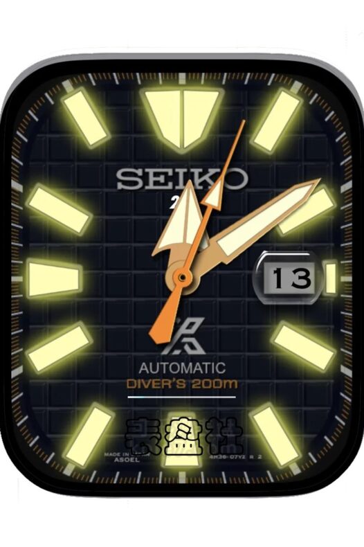 Seiko精工简约年历Ultra专用表盘