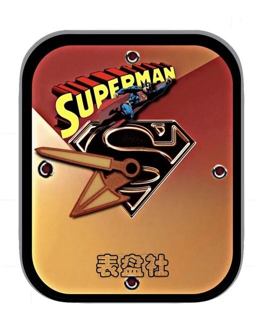 SUPERMAN漫威超人简约表盘