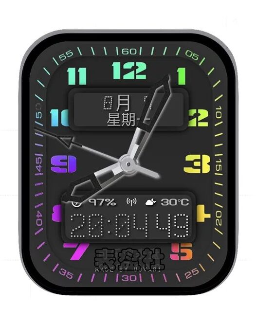 渐变数字时间指针表盘.clock&clock2 64328