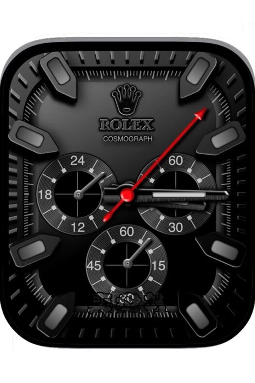 Rolex劳力士酷黑金属质感三盘式Ultra专用表盘