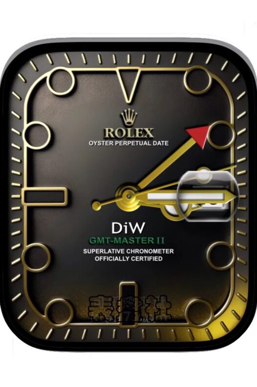 Rolex劳力士液态金年历表盘