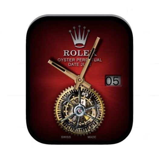 ROLEX劳力士玫瑰红齿轮机械陀飞轮年历指针表盘