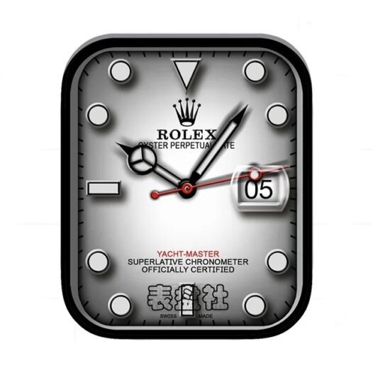 ROLEX劳力士炭灰白年历指针简约表盘