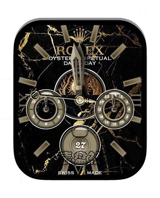 ROLEX劳力士四盘式年历指针表盘