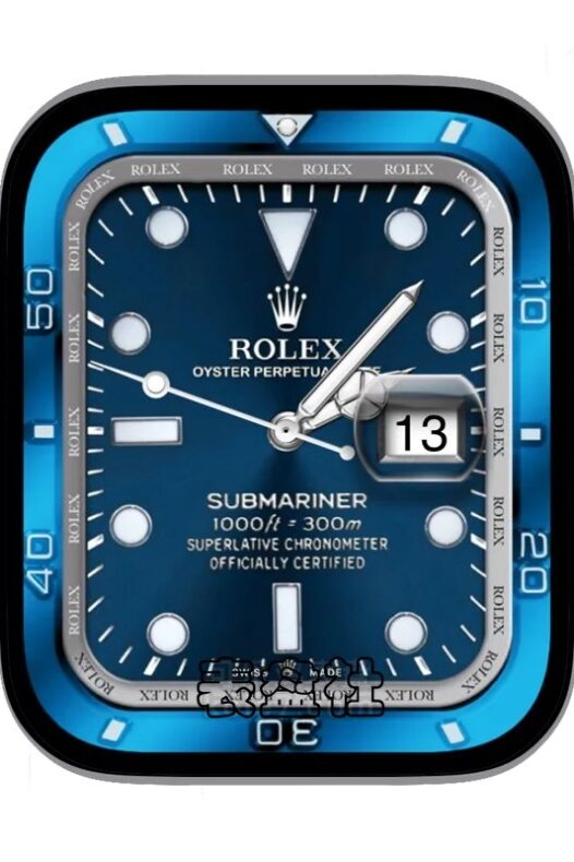 ROLEX劳力士宝石蓝双环经典表盘