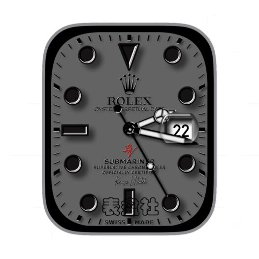 Rolex SUBMARINER劳力士蠔式灰黑底年历Ultra专用表盘